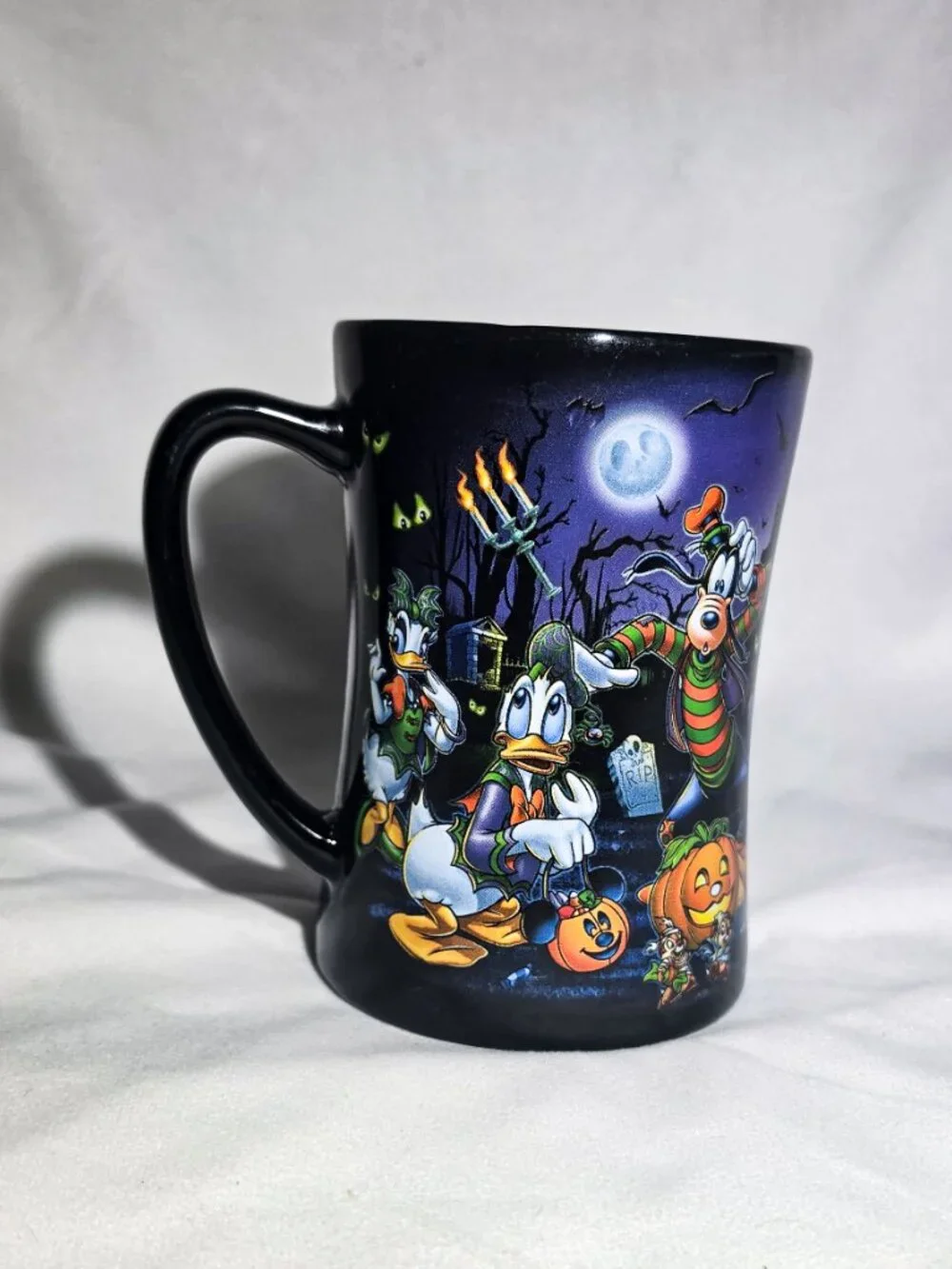 Disney Parks Haunted Mansion Halloween Mug, Purple Interior Vintage